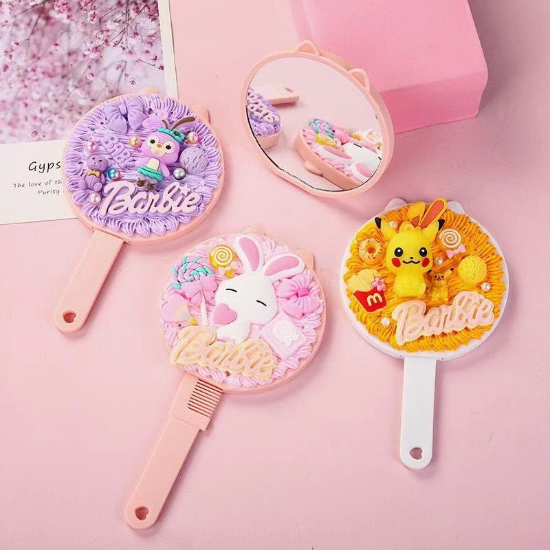 Cat Ear Mirror W/ Comb